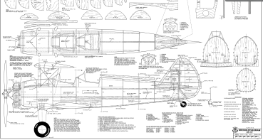 Boeing Stearman PT17 plan, shortkit